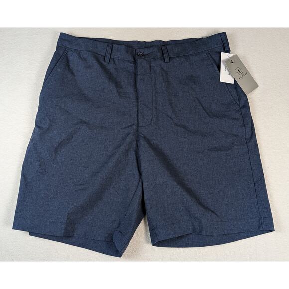 PGA Tour Men's Golf Shorts Deep‎ Navy Heather Size 36 Performance Stretch UPF 50 - Picture 1 of 6